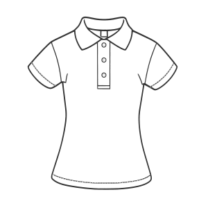 Fashion sewing patterns for GIRLS T-Shirts Polo T-Shirt 9915